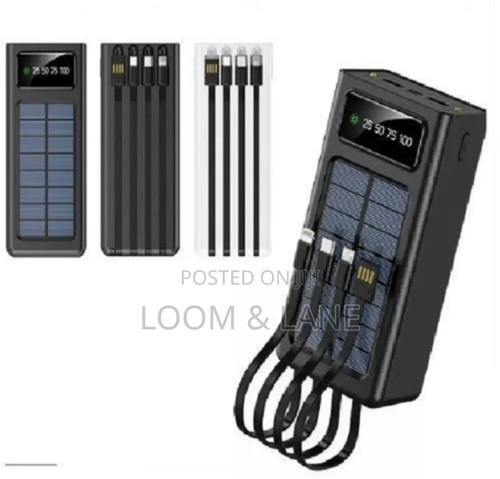 Solar Fast Charger Power Bank