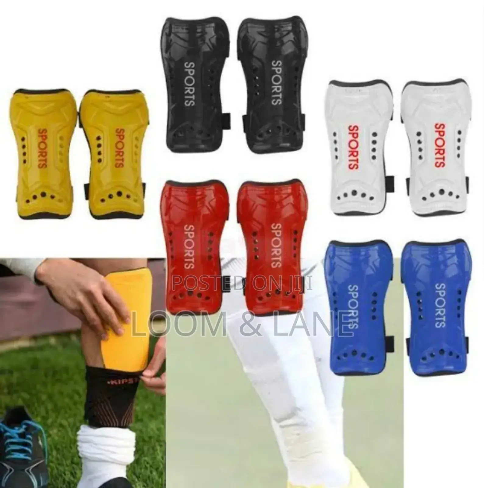 Premium Adjustable Soccer Shin Guard