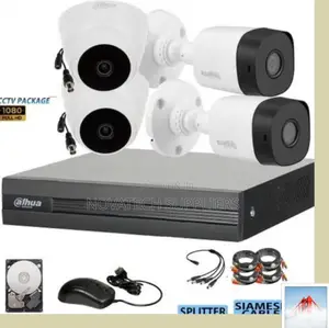 4 Channel Hik Vision CCTV Camera Kit/ Security Cameras
