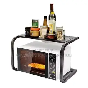 Heavy Duty Microwave Rack 20kg Career Metallic