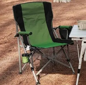 Outdoor Padded Folding Camping Chair