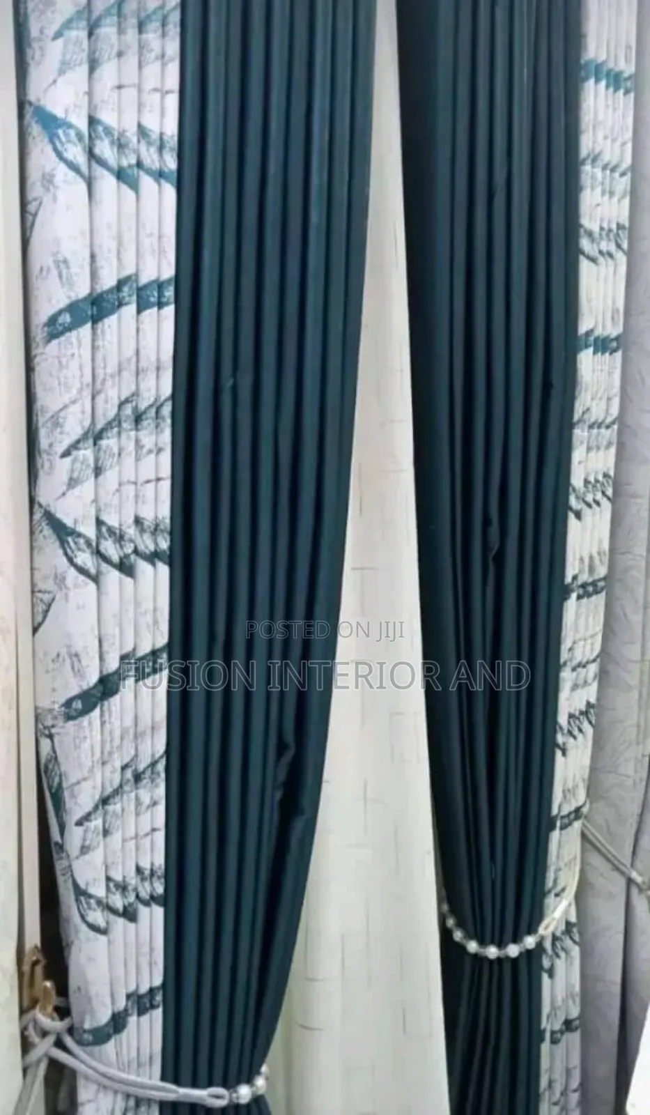 Turkish Green Mix and Match Curtains