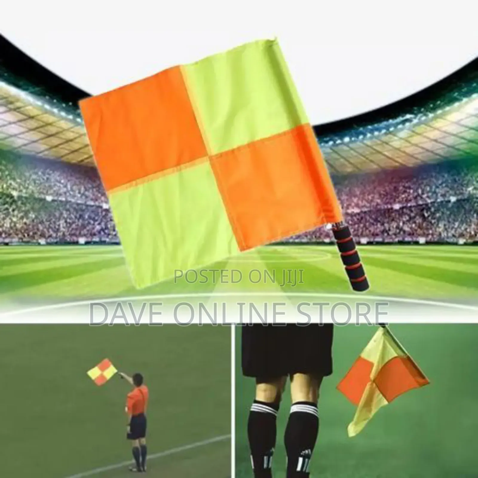 1 Pair Referee Flags