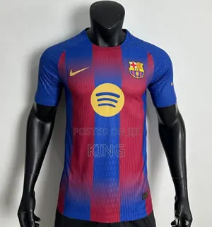 Barcelona Home Kit. 2025-2026. Players Version