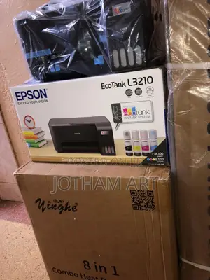 Photo - Heat Press 8in1,Epson, Cutting Plotter Full Package