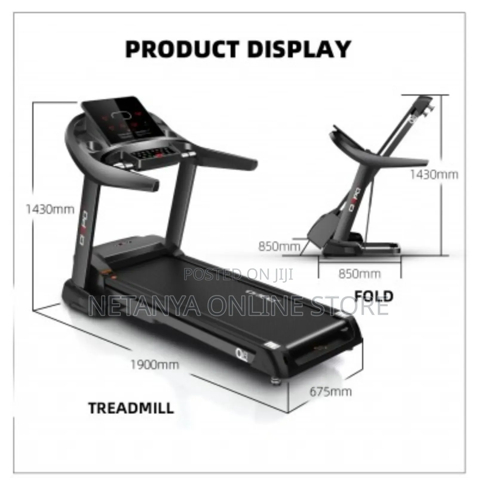 Ciapo Cp-Q6 Heavy Duty Treadmill