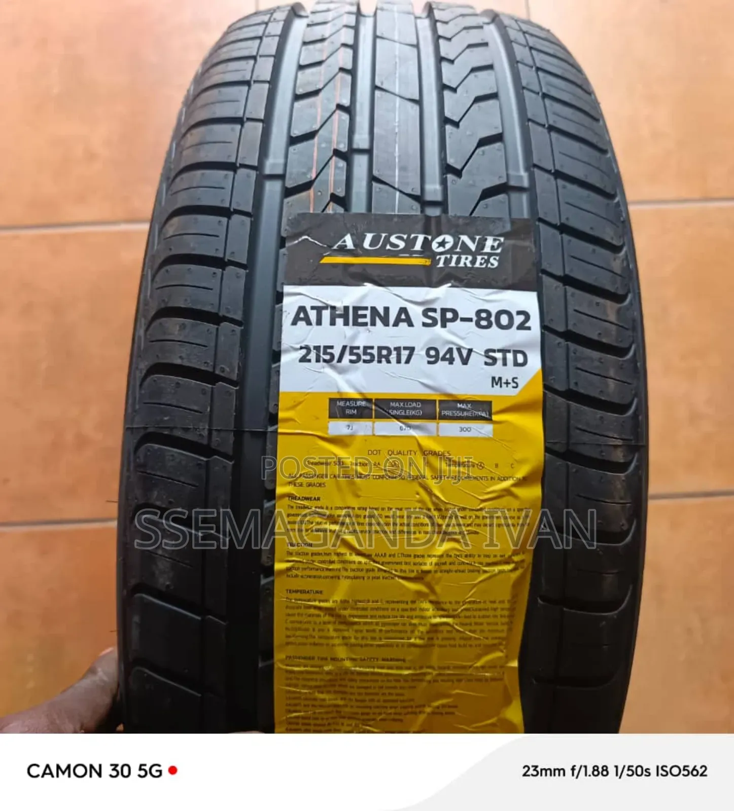 215/55r17 Original Austone Tyre