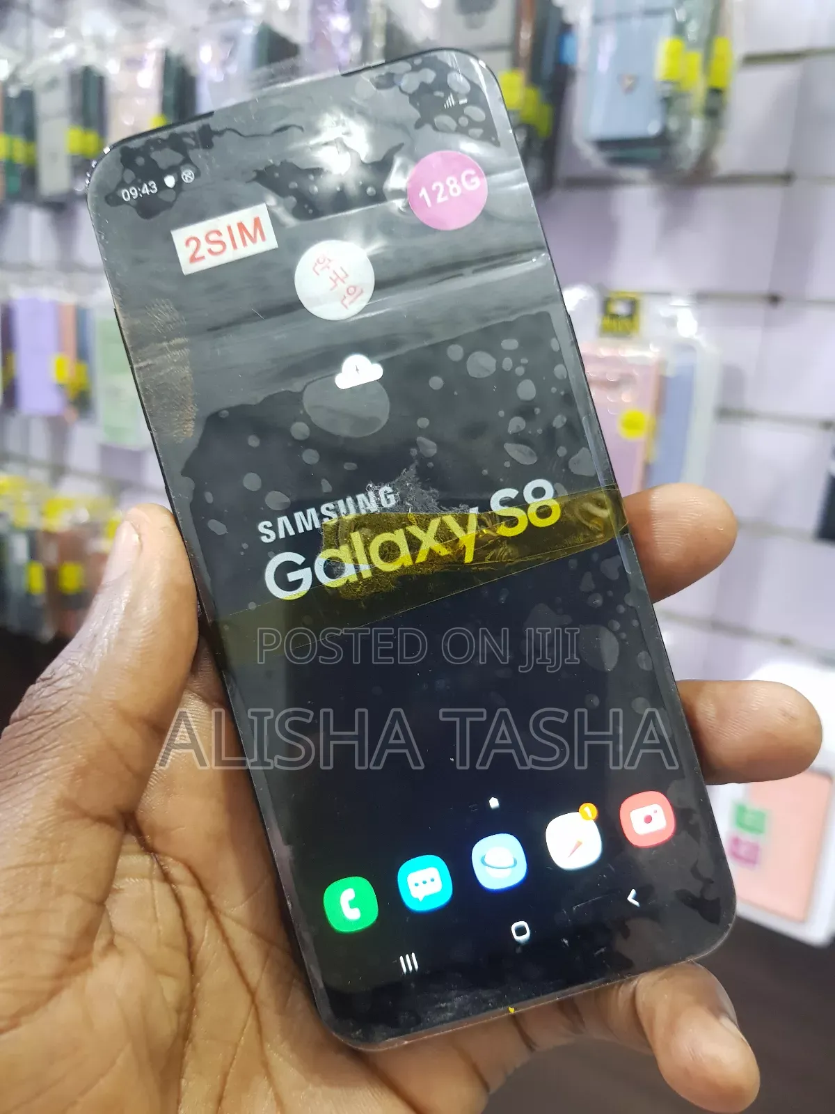 New Samsung Galaxy S8 64 GB Black