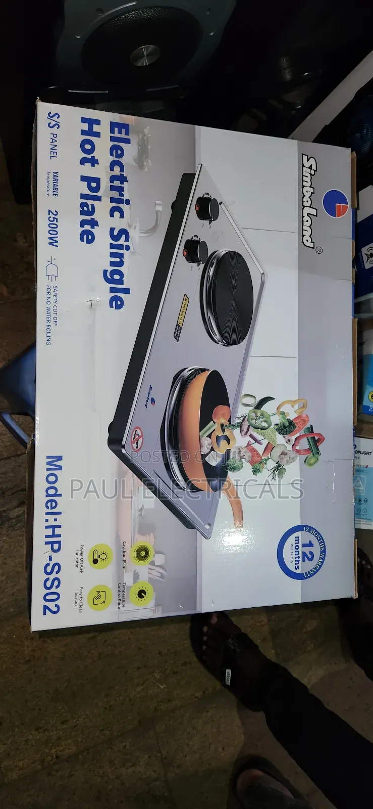 Simbaland Hot Plate Double