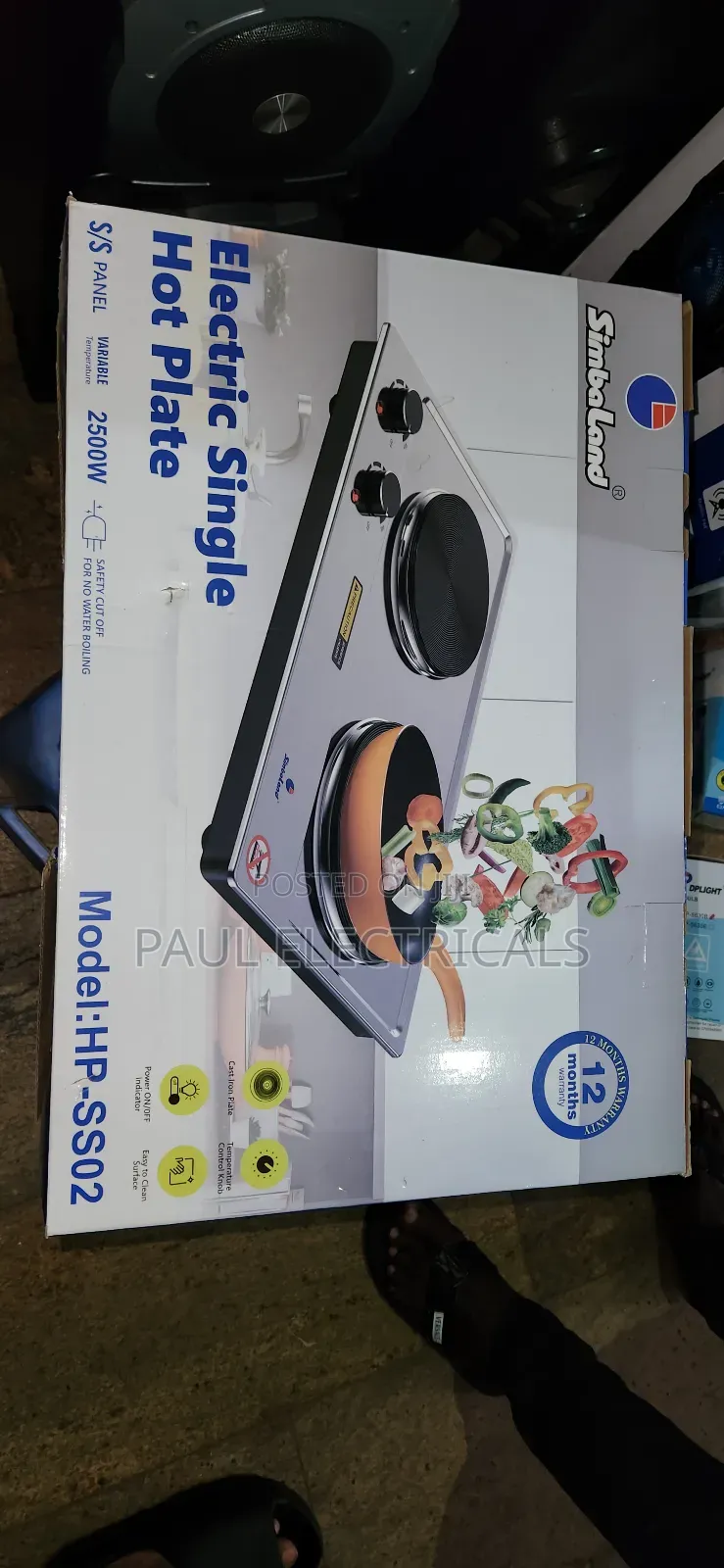 Simbaland Hot Plate Double