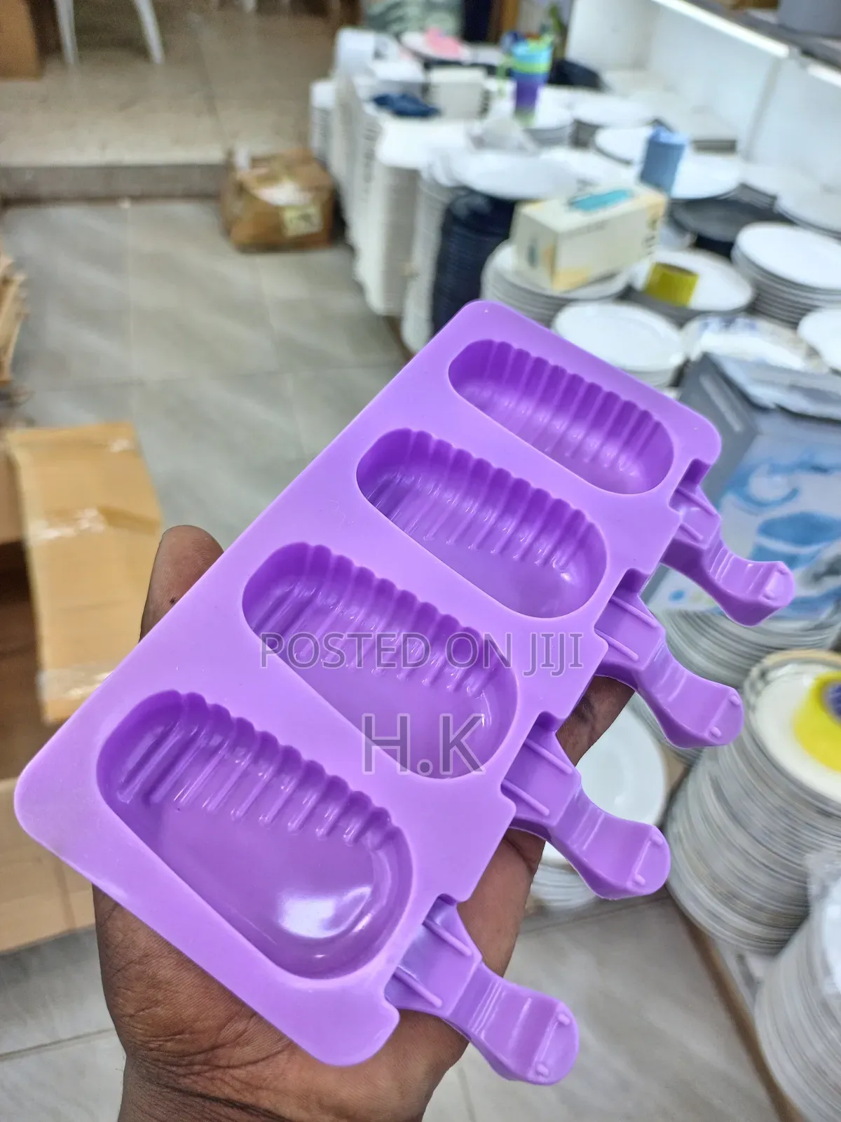 Silicone Ice Cream Molds