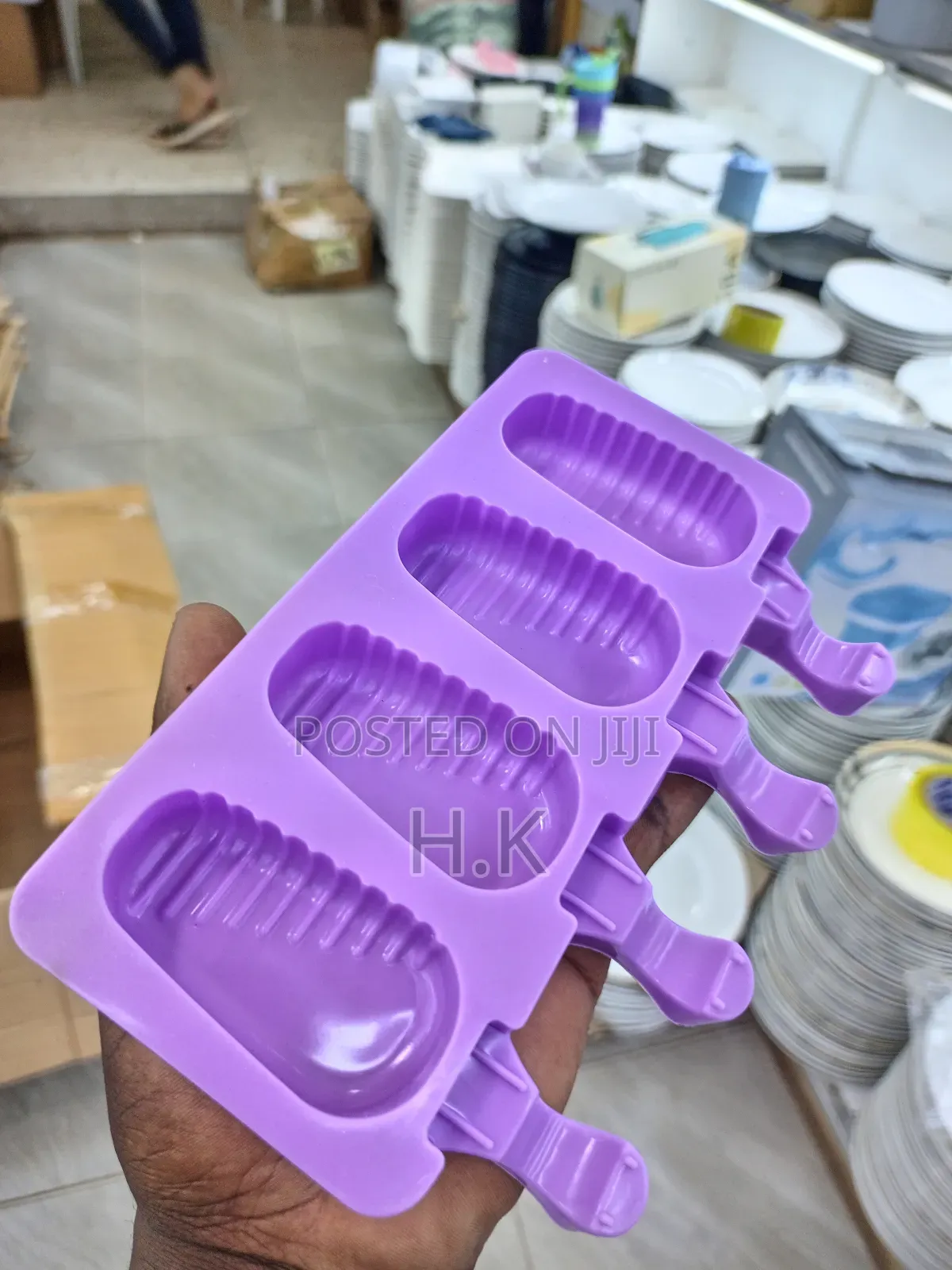 Silicone Ice Cream Molds