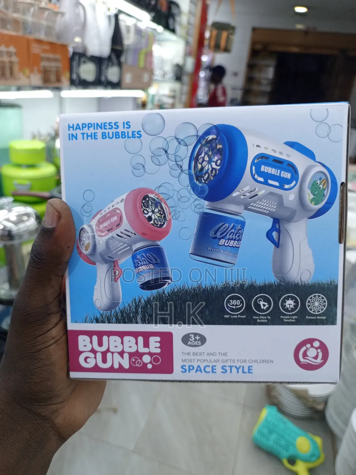 Bubble Gun for Kids