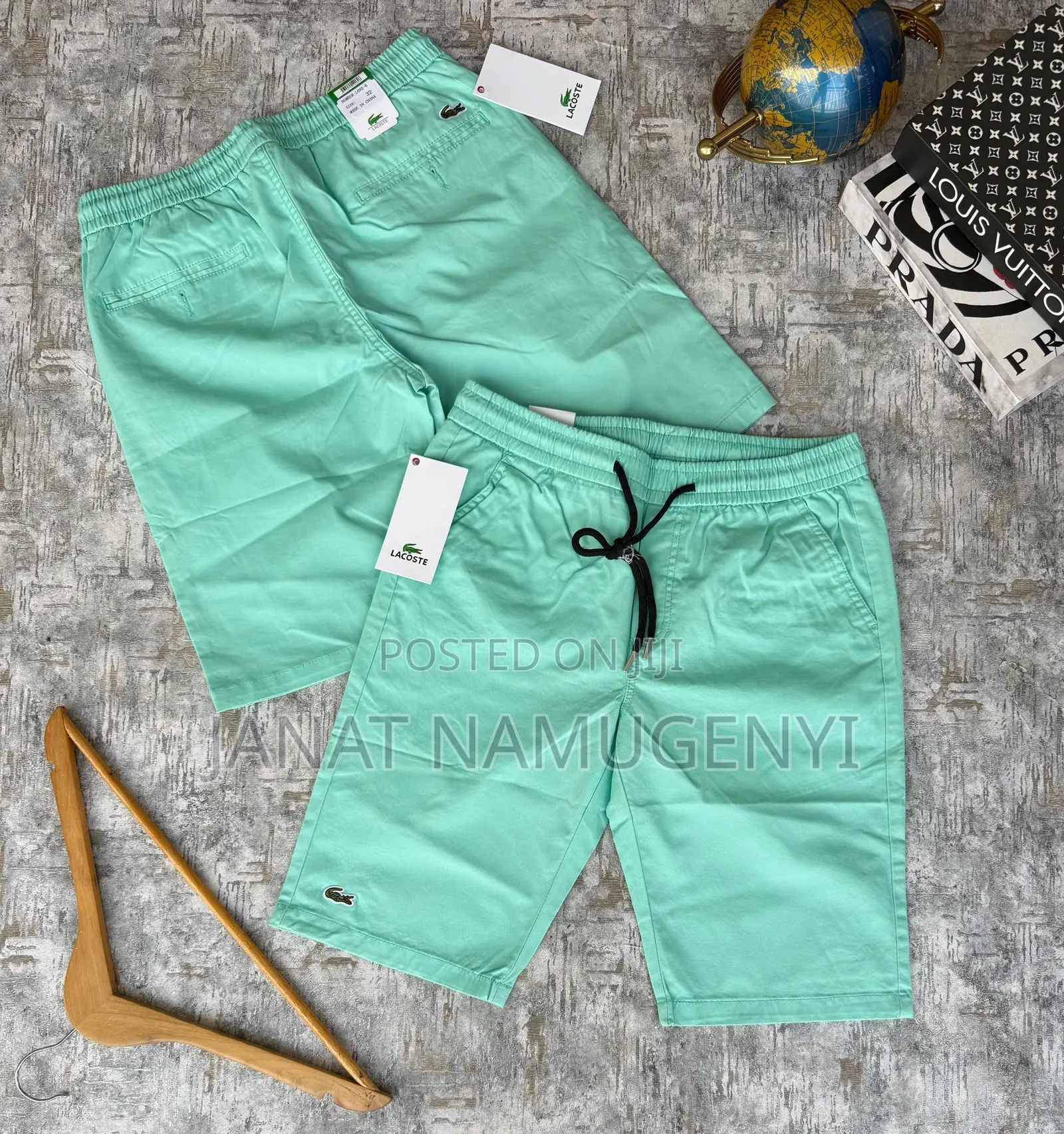 Lacoste Light Green Shorts