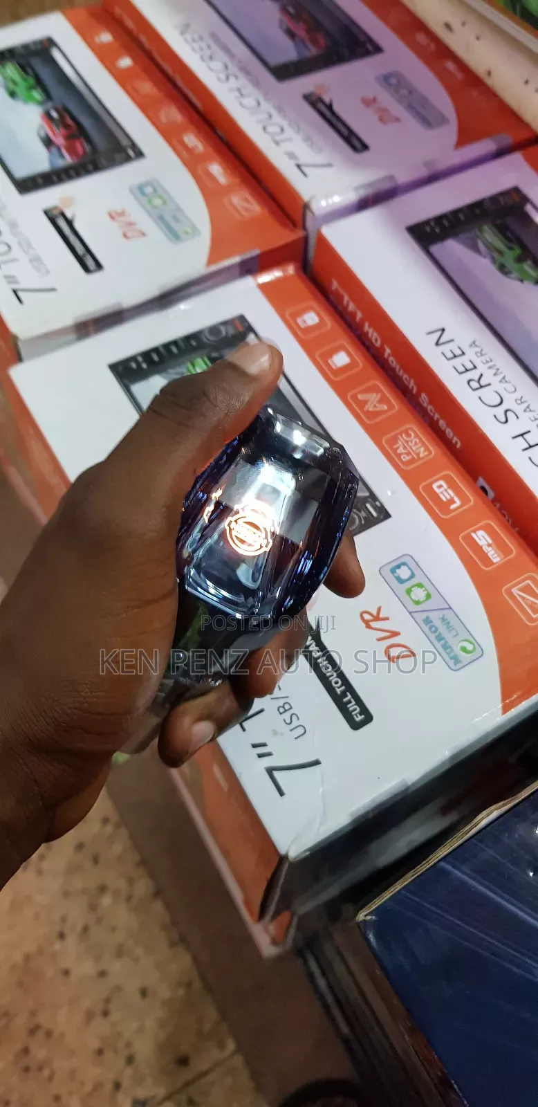 Gear Knob for Nissan Cars With Lighting Words