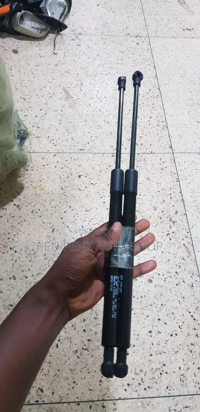 Shock Boots for Nissan Fuga Bonnet
