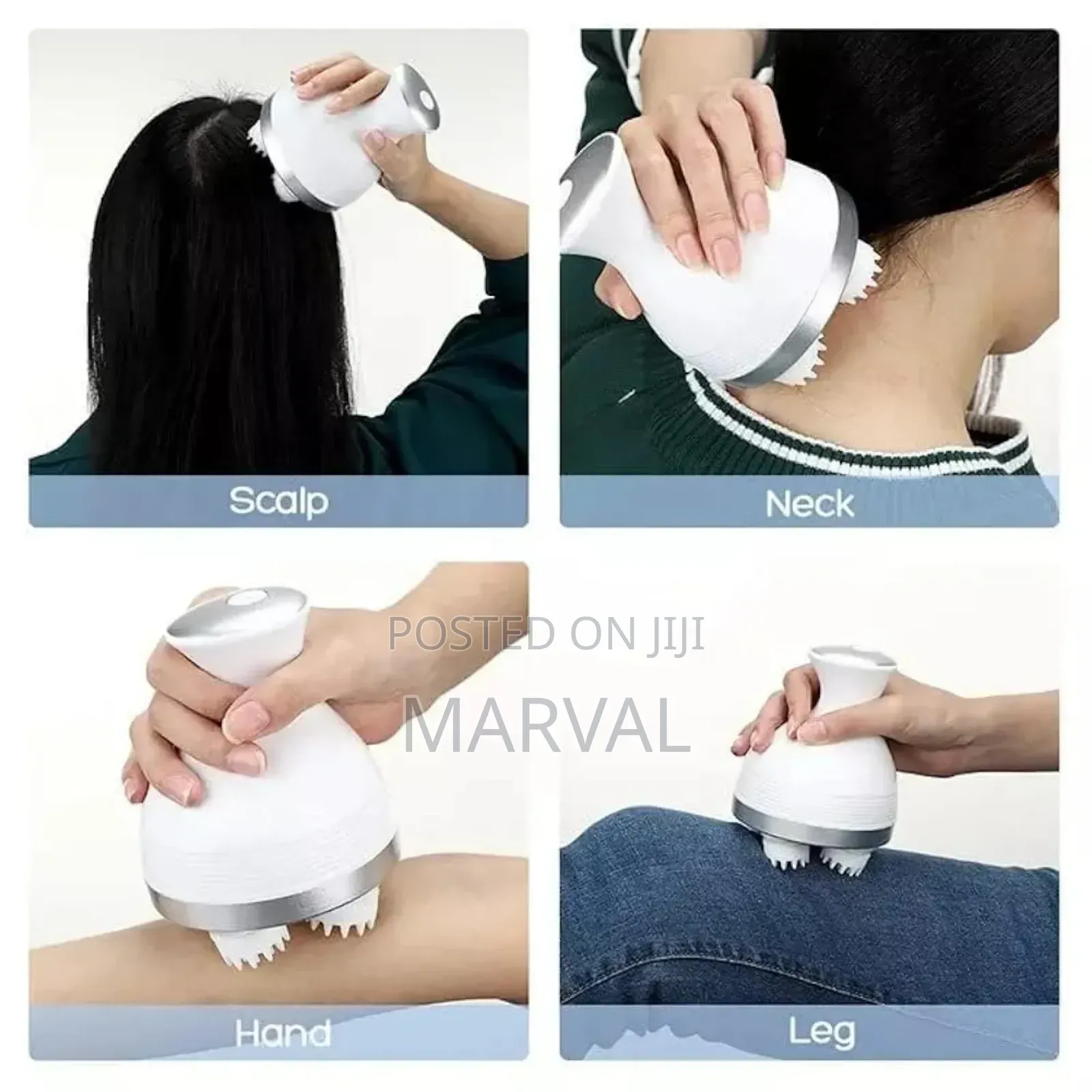 Scalp and Full Body Pain Relief Massager