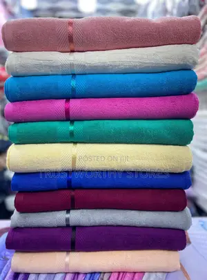 Quality Cotton Towels in Different Colors - Large Size