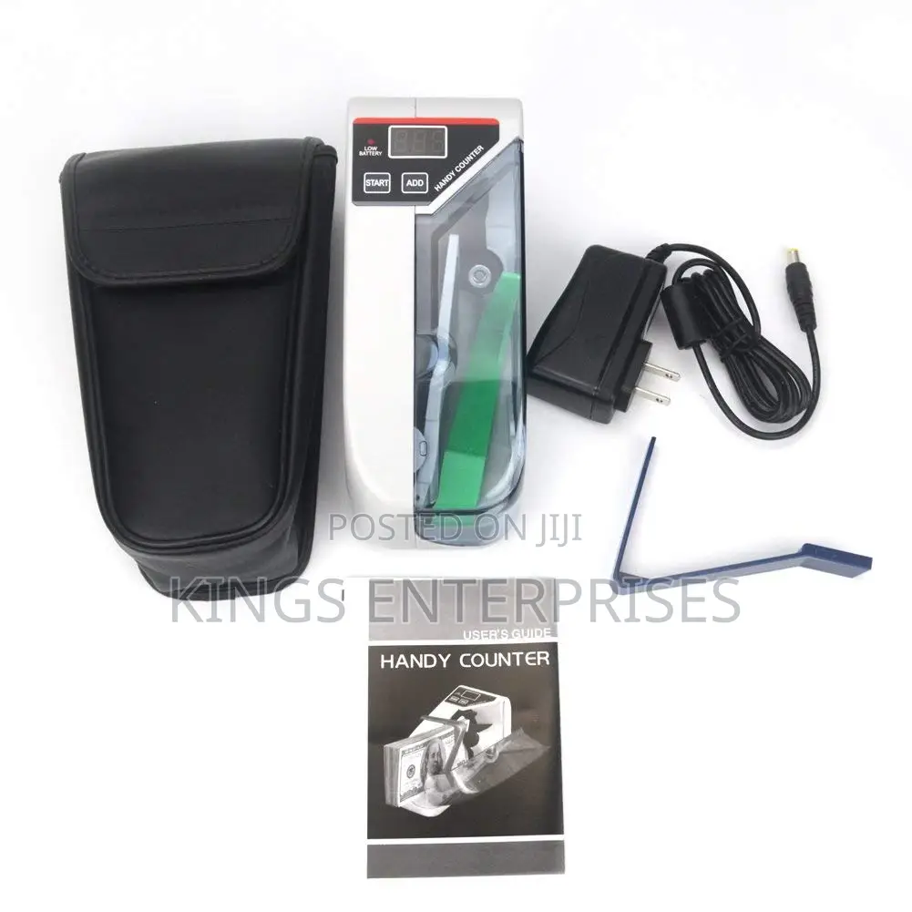 Rechargeable Portable Bill Counter
