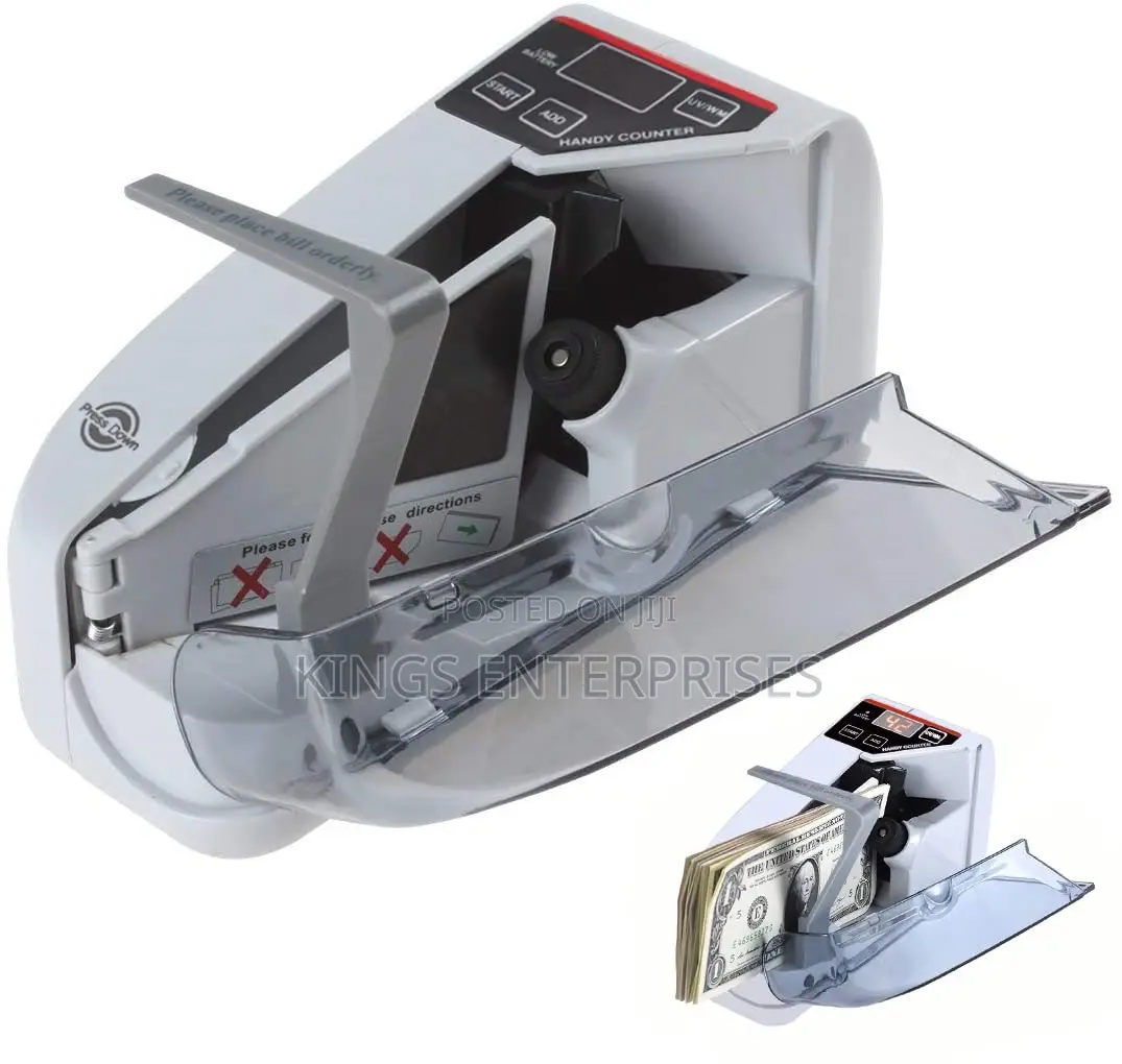 Rechargeable Portable Bill Counter