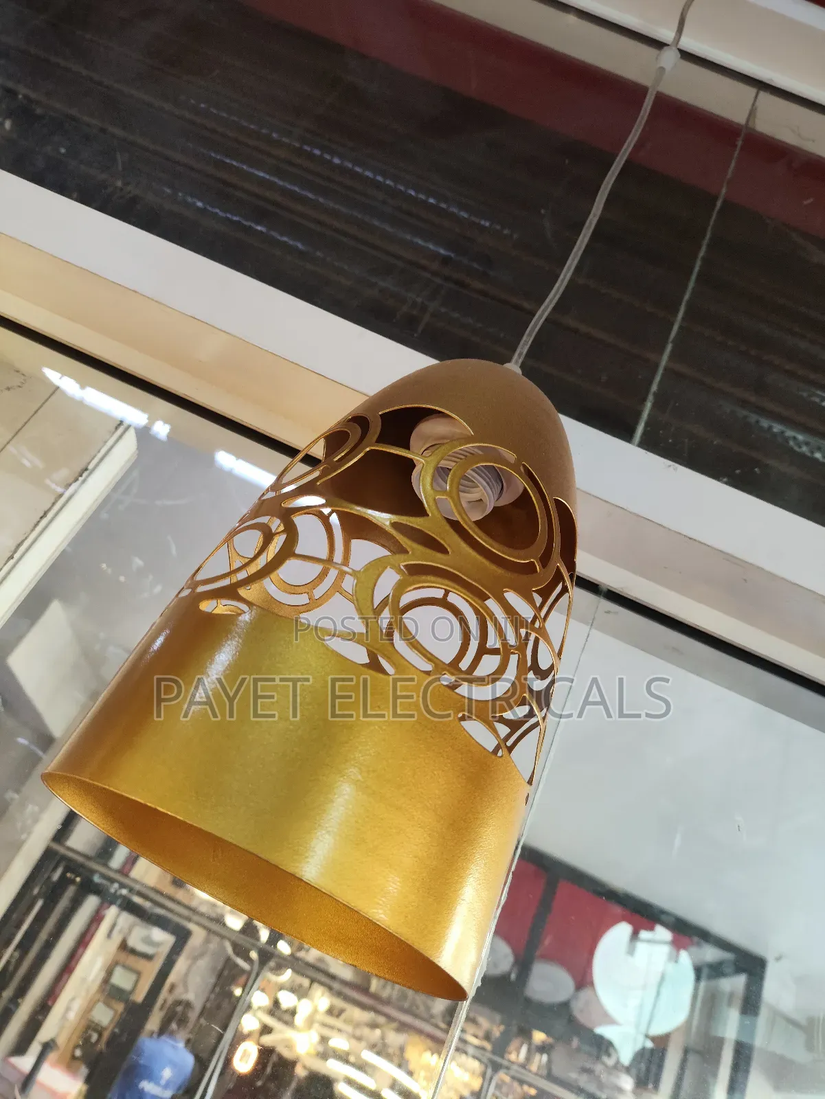 Pendant Light Goldish