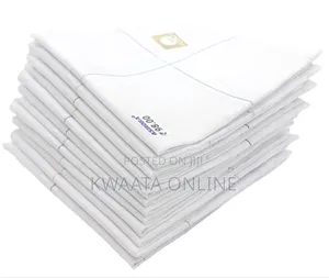Ashoka Cotton Handkerchief Hanky (Pack of 12) (Size 48 Cm * 48 Cm)