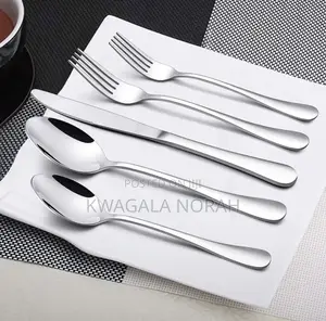 24 Pieces Stainless Stainless Steel Cutlery Set