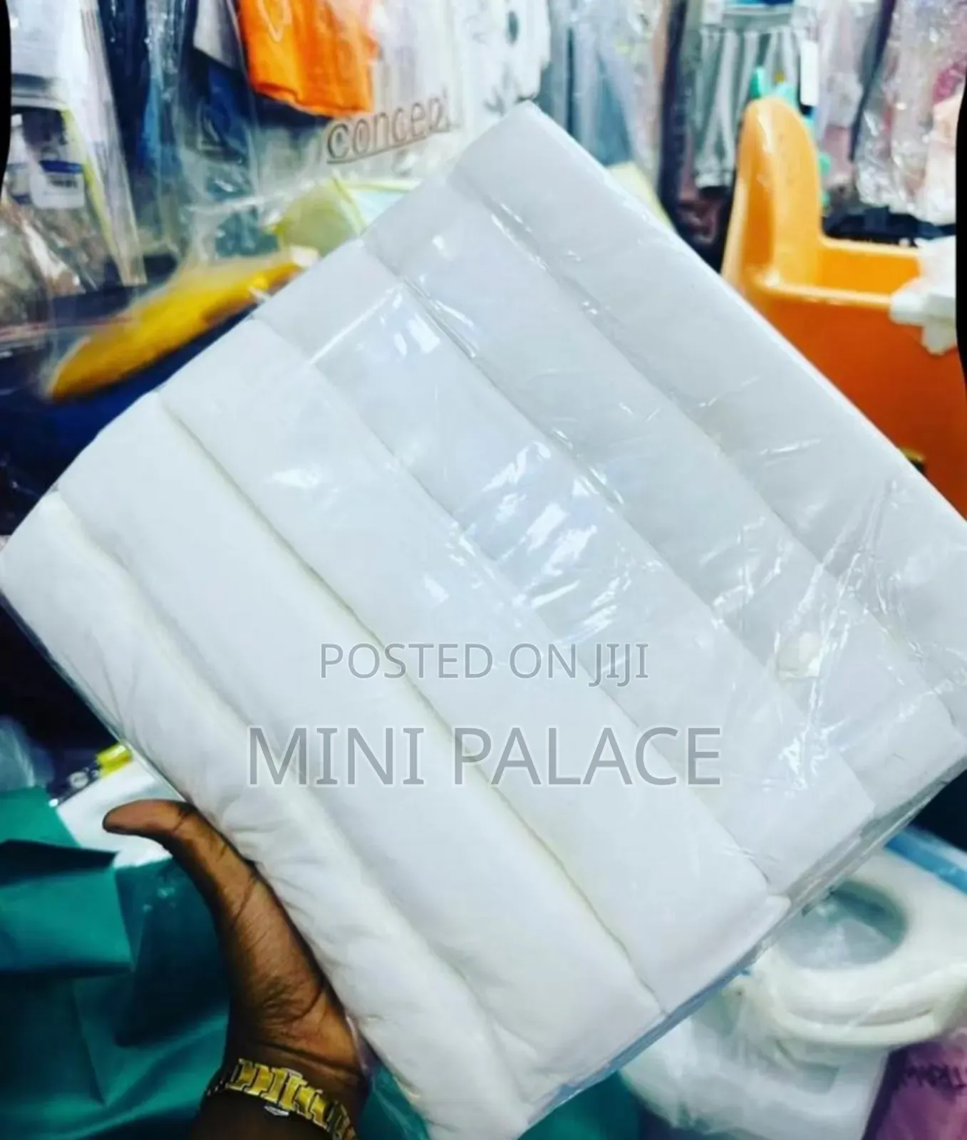 Plain White Baby Cotton Bedsheets