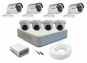 8 Channel Hik Vision 2mp CCTV Camera Kit Xewh