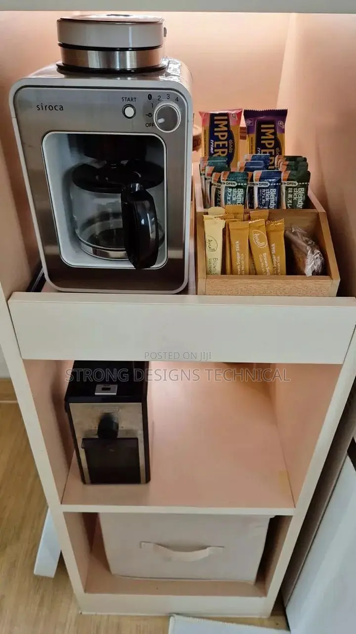 Wooden Sachet Storage Box for Coffee Snacks Sweets