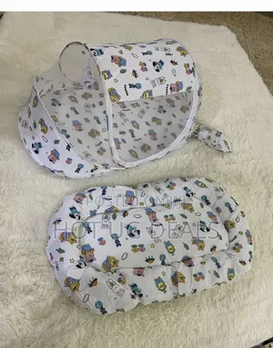 Photo - Foldable Baby Kids Infant Bed Mosquito Net Folding Mattress