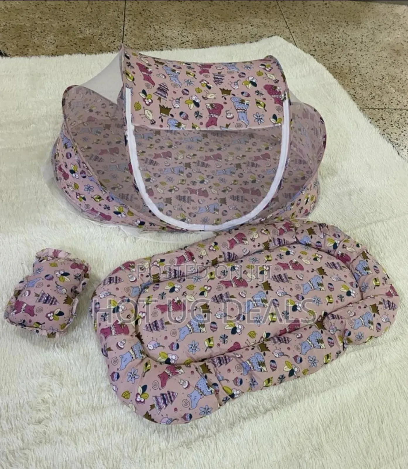 3pcs Baby Mosquito Net 3×2  - Multi Colour