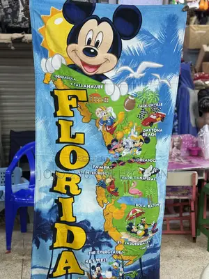 Kids Cotton Character Towels