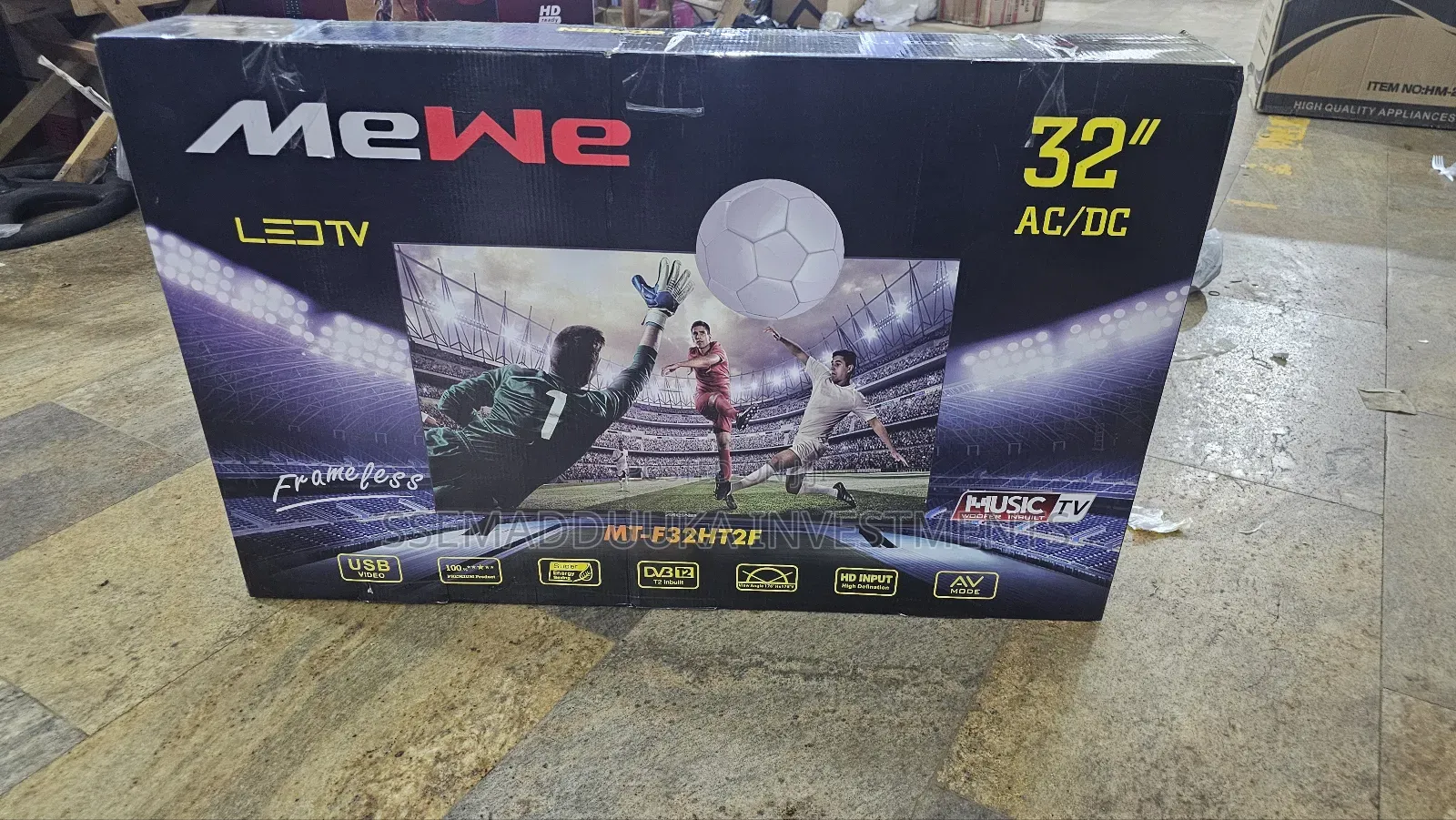 Mewe 32 Inches Digital Frameless Tv