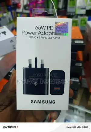 Samsung Adaptor and Charger. C to C With Usb -a Ports
