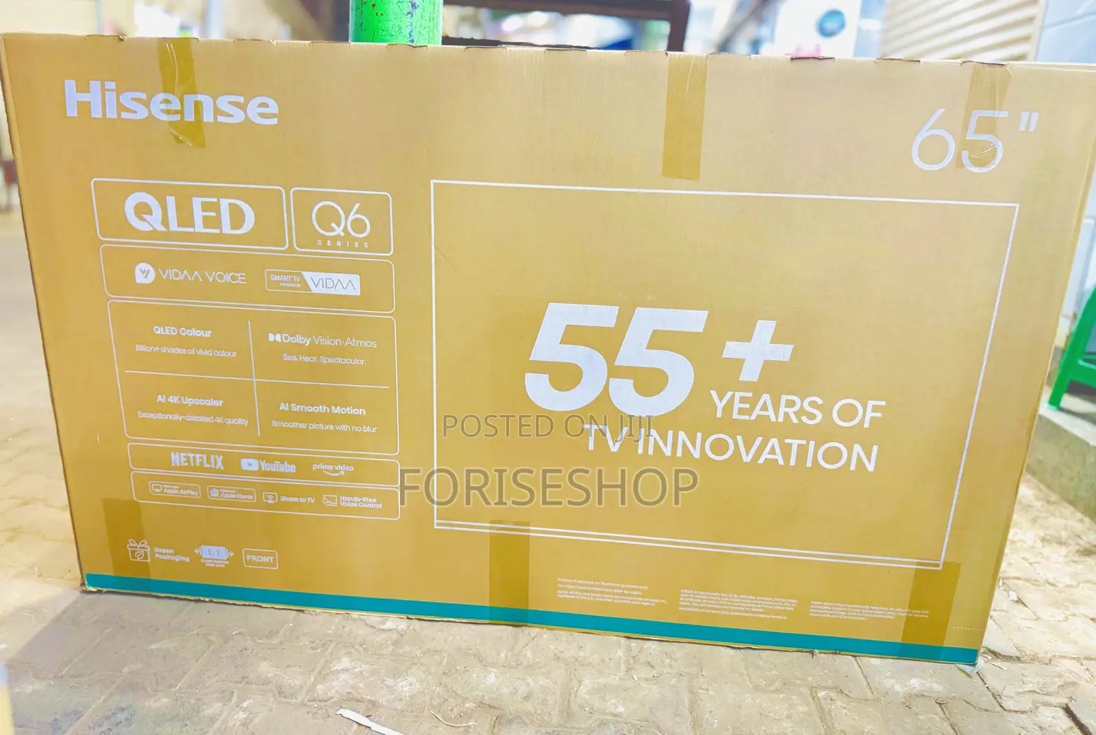 65inch Hisense Smart Tv Qled