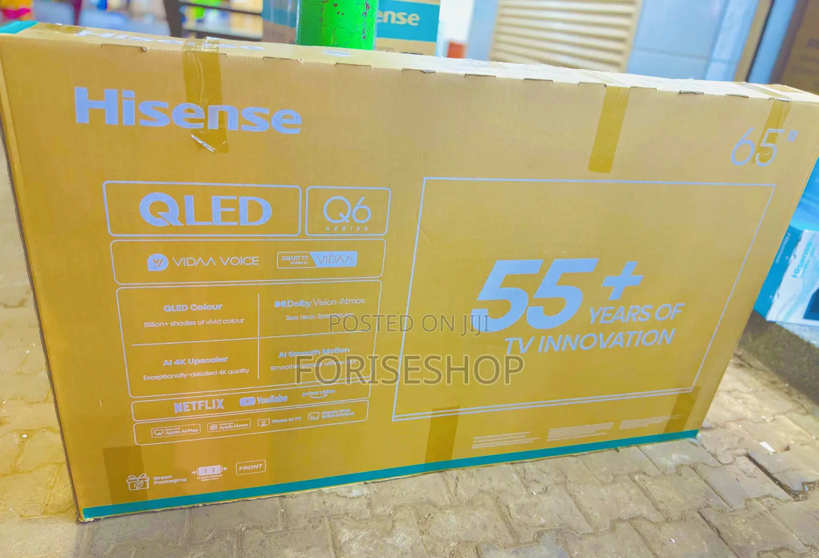 Hisense 65inch Qled Tv 3yr Warranty