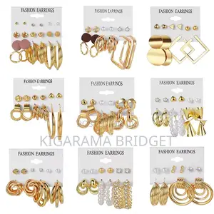 6pcs a Set of Earrings