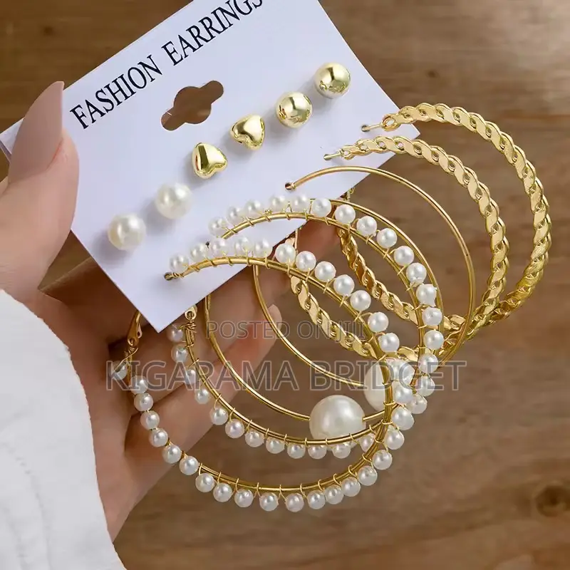 6pcs Jewelry Earrings Set