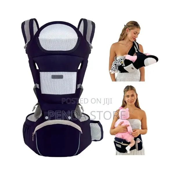 Deluxe 360° Baby Carrier Navy Kampala