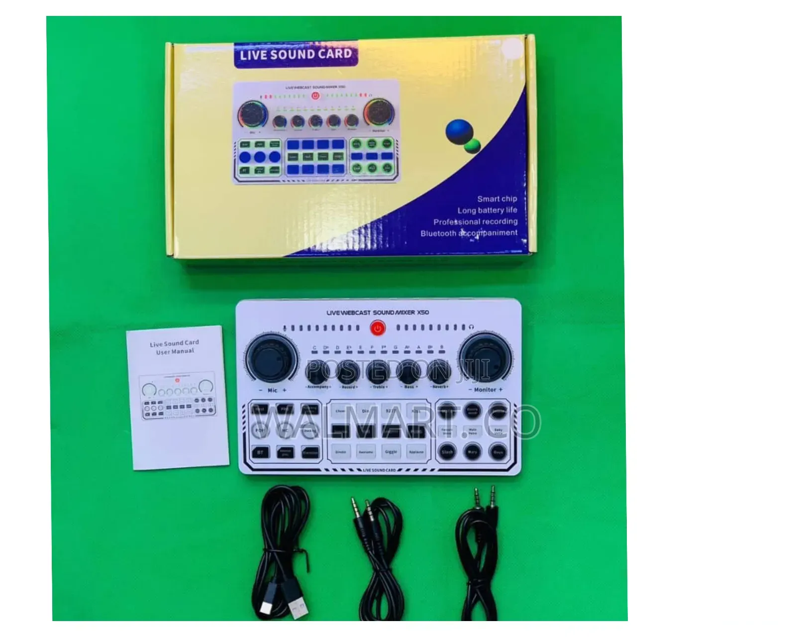 Portable Audio Mixer Live Sound Card