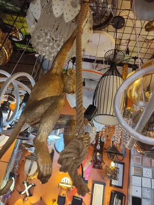 Monkey Pendant Lamp Holder