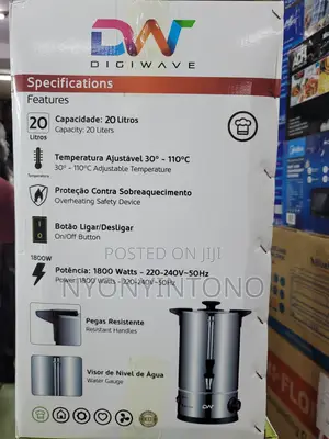 Digi Wave 20liters Top-Quality Automatic Water Boiler