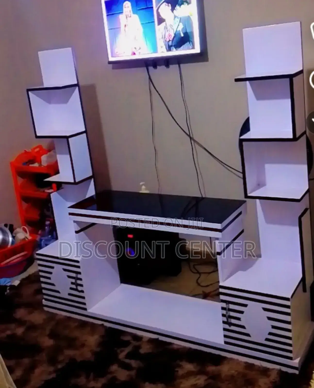 Tv Stand With Shelves