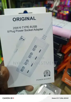 Power Socket Adaptor and Usb Hub.