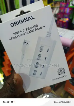 Power Socket Adaptor and Usb Hub.