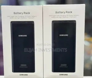 Samsung Battery Pack 25w Super Fast Charging 20,000 Mah