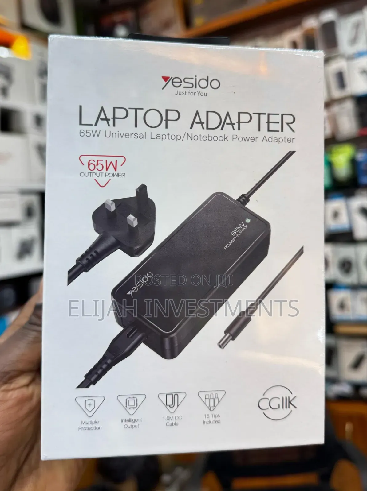 Yesido Universal Laptop Adapter 65w