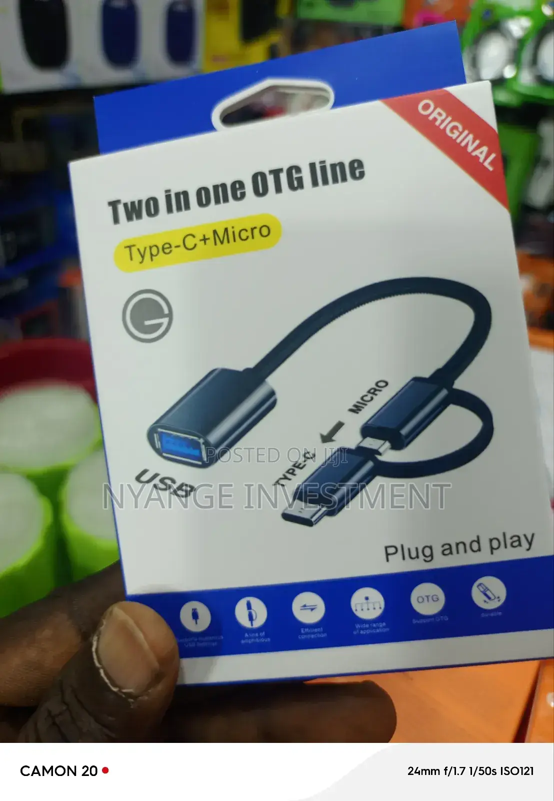 Otg Connector. 2in1 Oth Connectors