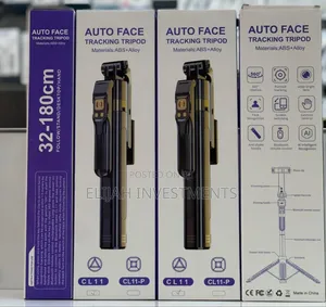 Cl11p Auto Face Tracking Selfie Stick Tripod 180cm